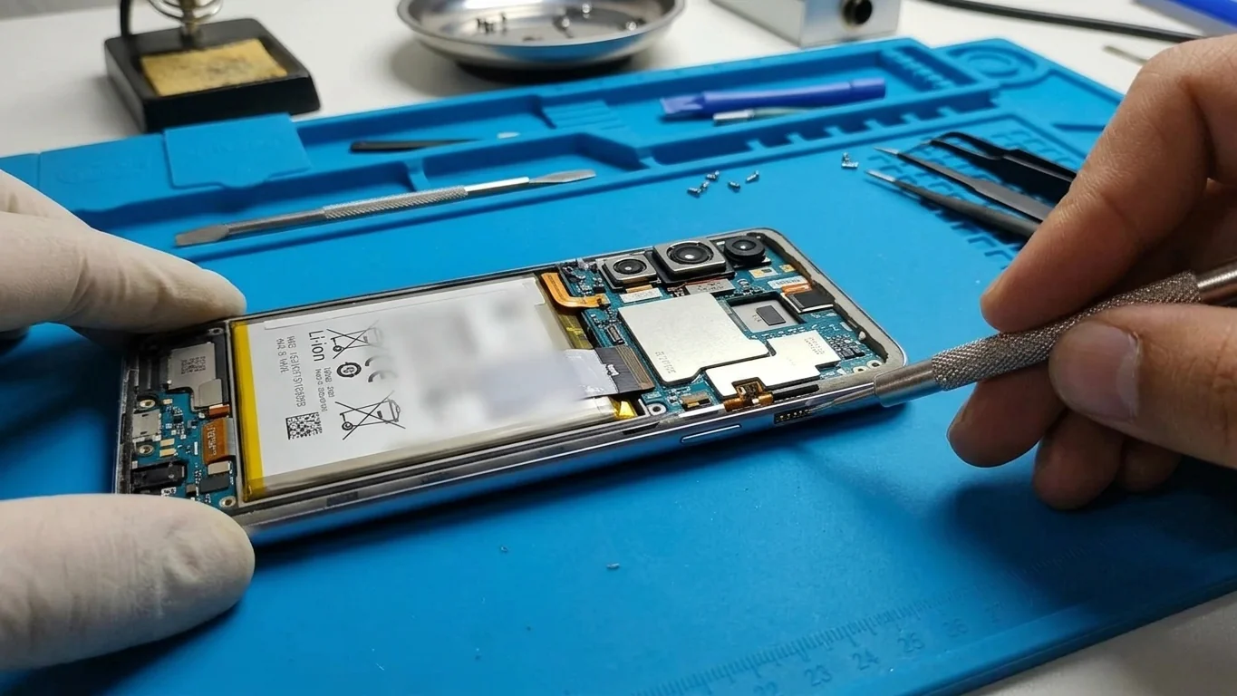 Abertura para reparo — Xiaomi Redmi na Startech Soluções, assistência técnica na Aldeota, Fortaleza